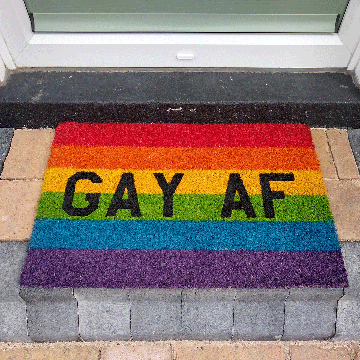 gay af doormat