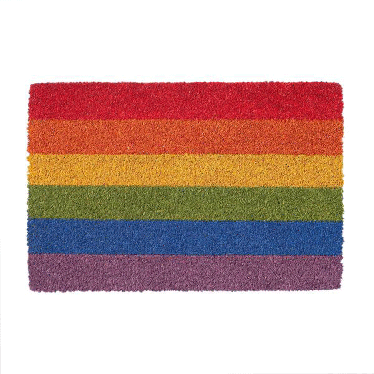 rainbow doormat
