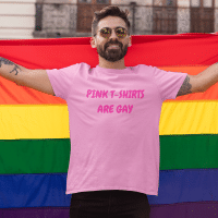 Pink T-shirts Are Gay