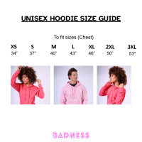 hoodie size guide