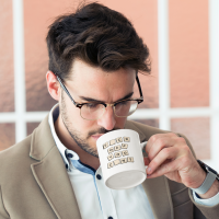 Start your day with a laugh (and a little attitude) with this funny Fuck Off You Cunt coffee mug. Perfect for those who love a bold sense of humour.