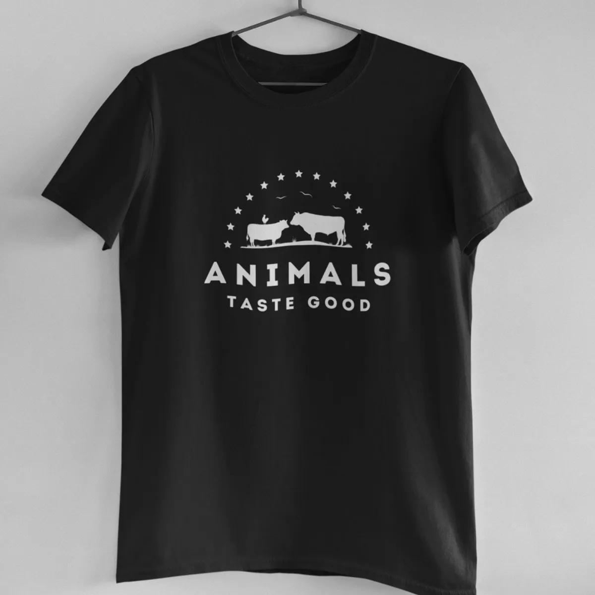 animals taste black 4 animals taste good tshirt