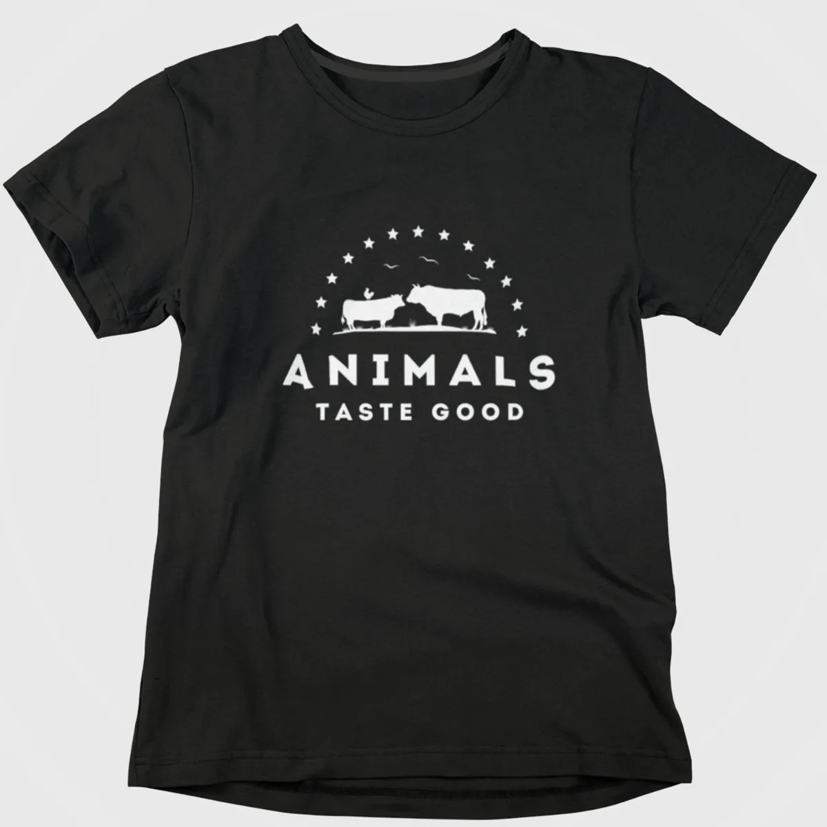 animals taste black 5 animals taste good tshirt