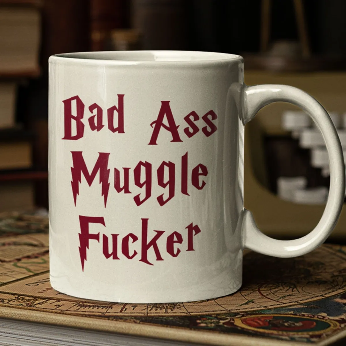 bad ass muggle mug 3 Throat Goat mug