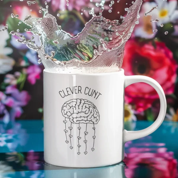 clever cunt mug 2 clever cunt mug