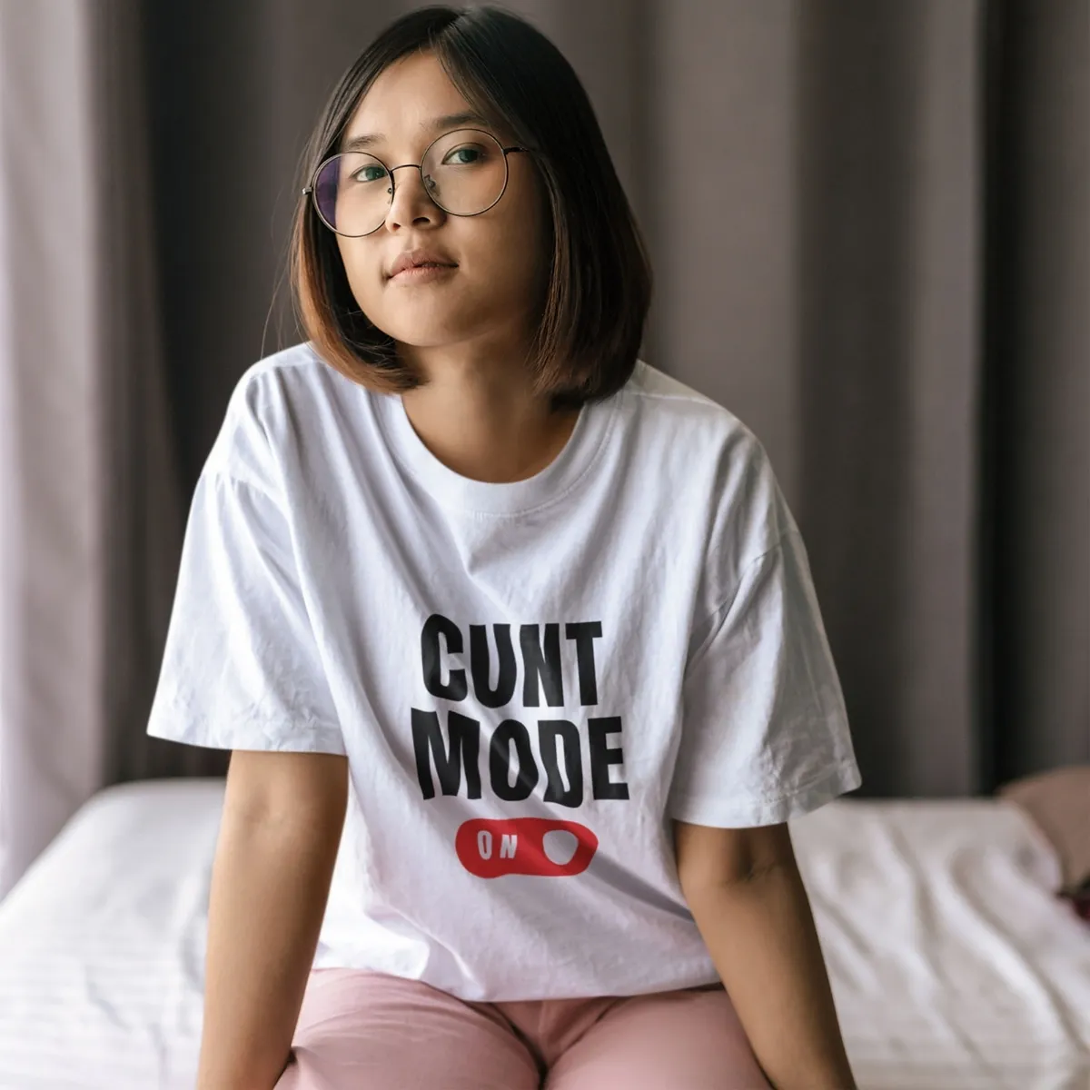 cunt mode white cunt mode tshirt