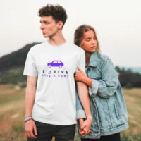 i drive like a cunt white 1 i drive like a cunt tshirt
