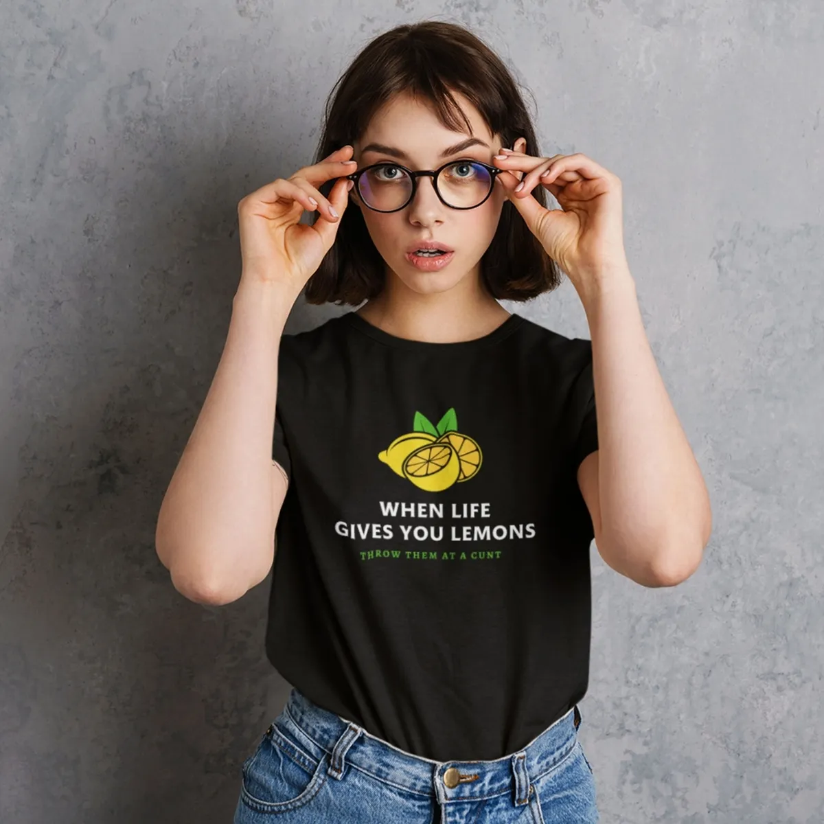 lemons black 2 Lemons t-shirt
