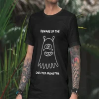 one eyed monster black one eyed monster