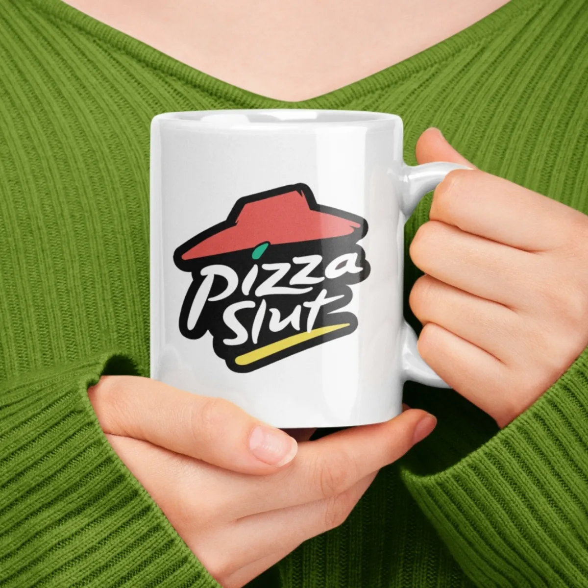 pizza slut mug 2 pizza slut mug