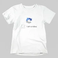robot 4 i am a robot tshirt
