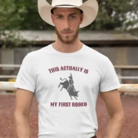 rodeo white rodeo tshirt