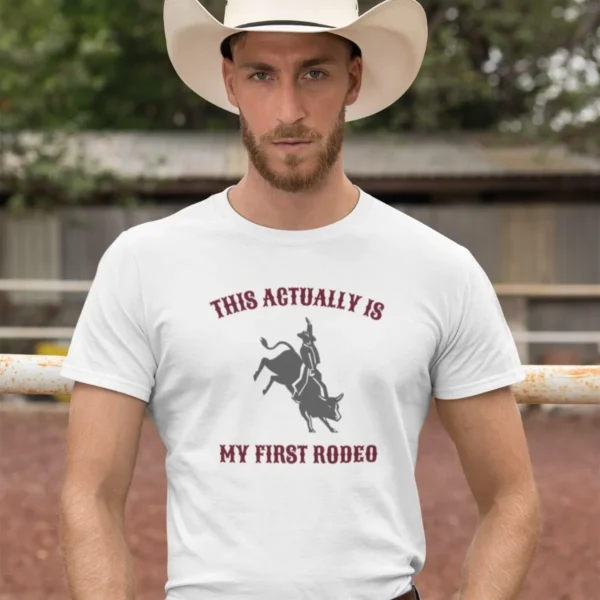 rodeo white rodeo tshirt