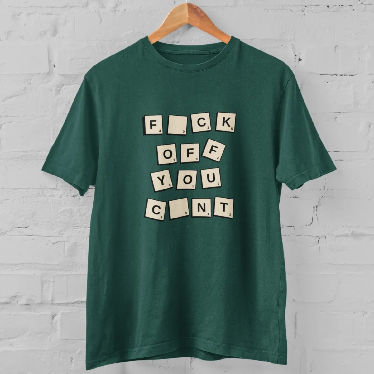 scrabble green scrabble tshirt