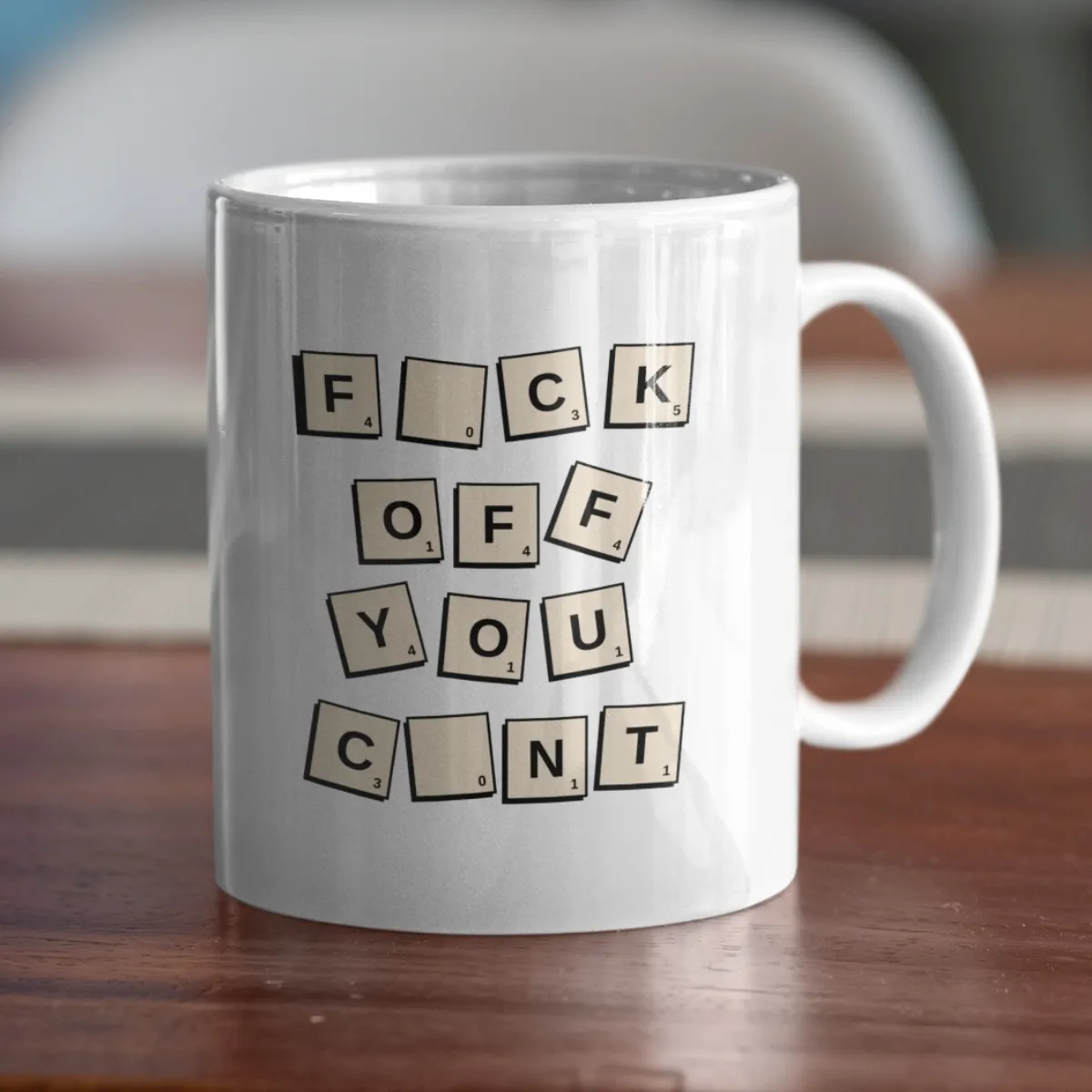 scrabble mug 1 word tile scrabble mug
