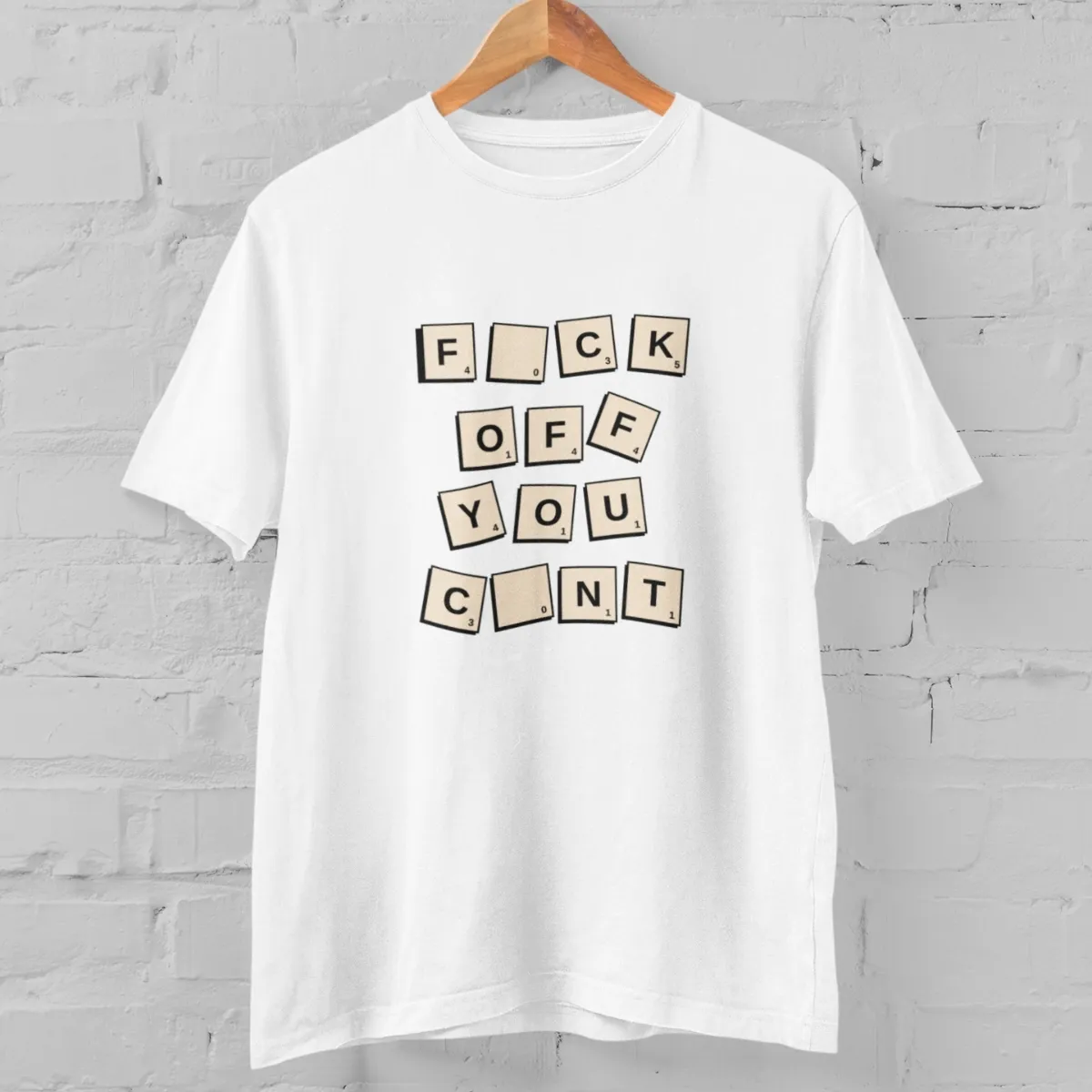 scrabble white scrabble tshirt