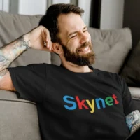 skynet black 2 skynet tshirt