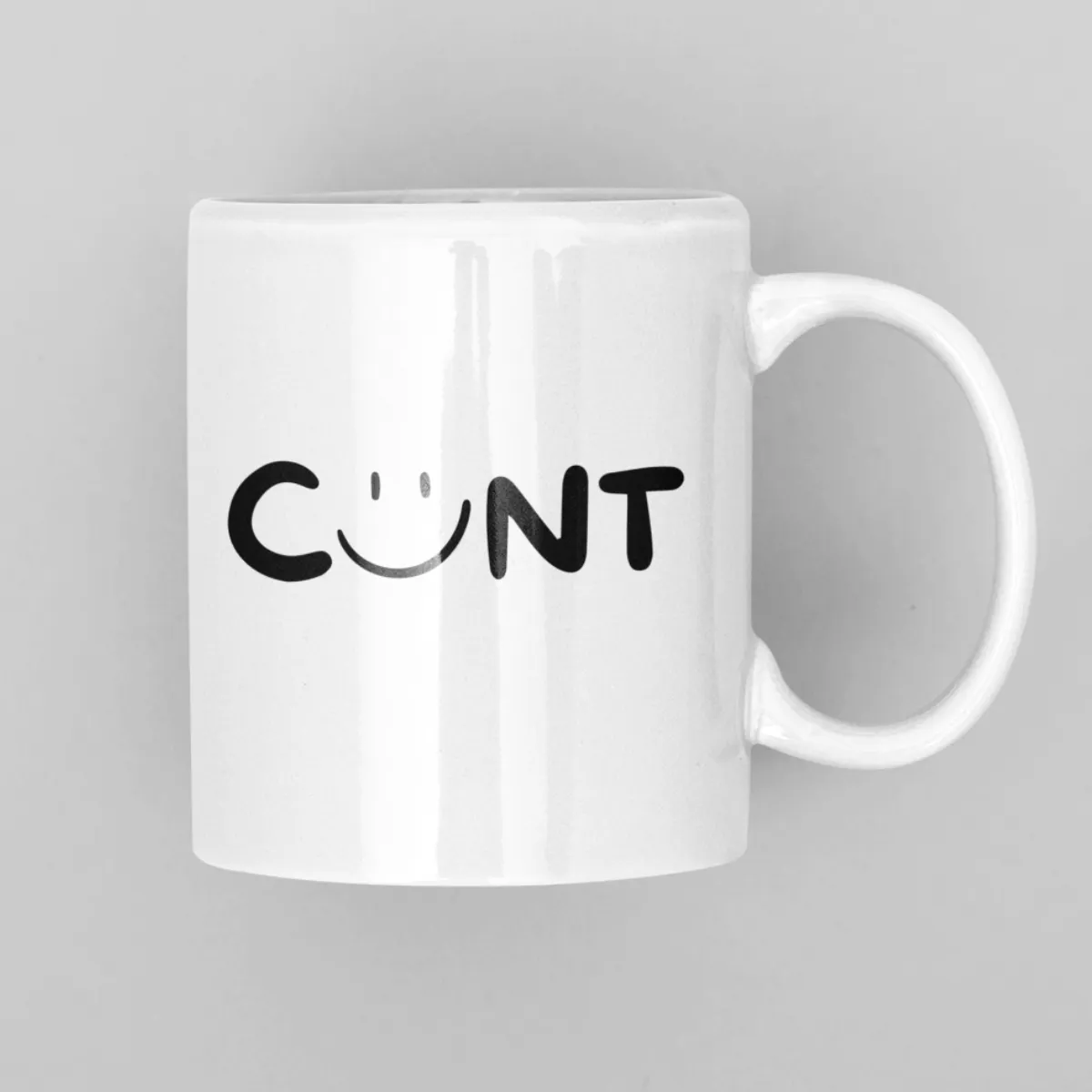 smiley cunt mug 2 smiley cunt mug
