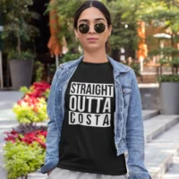 so costa black tee 3 straight outta costa