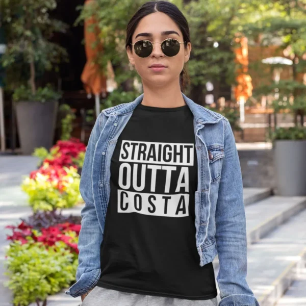so costa black tee 3 straight outta costa