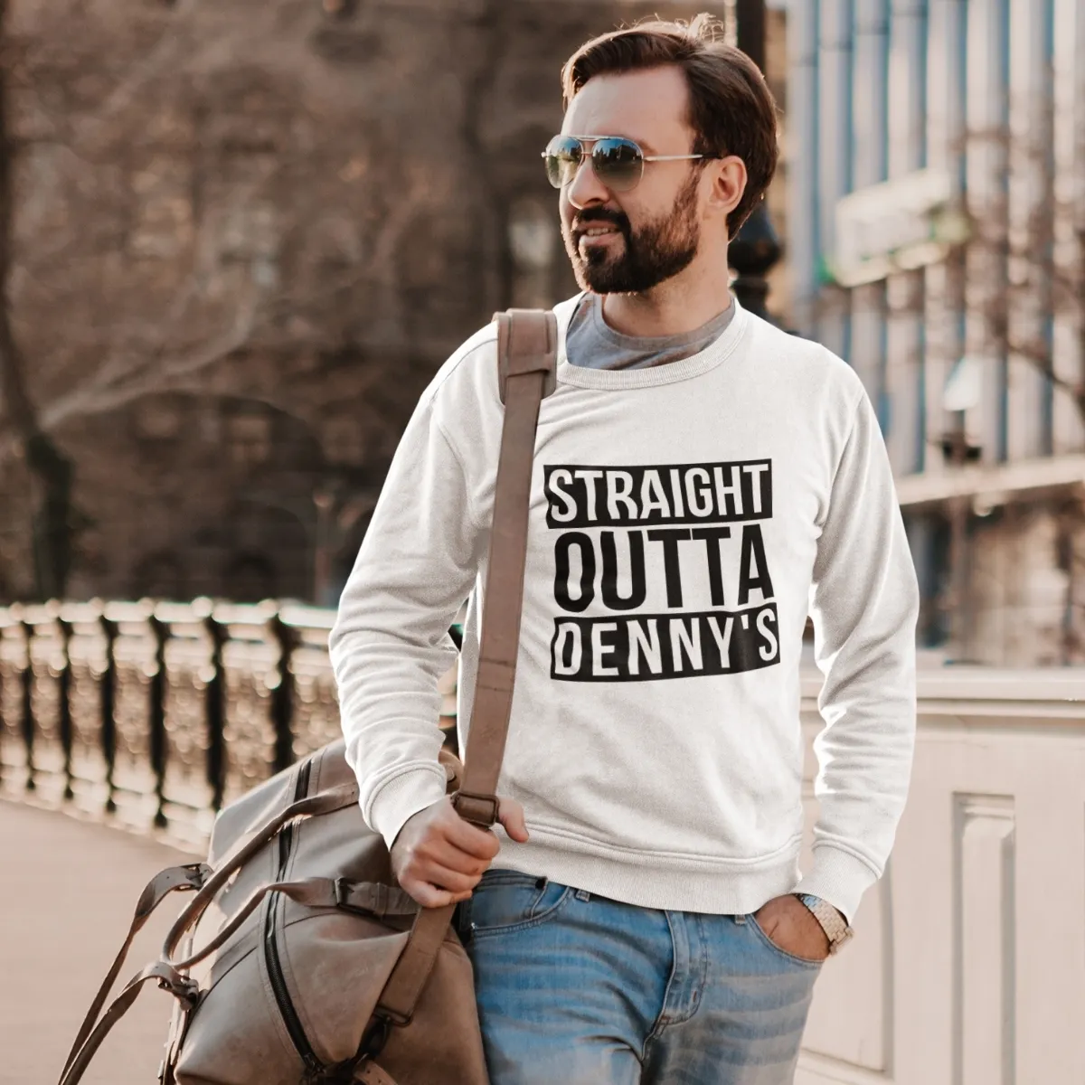 so dennys white sweat 12 straight outta dennys sweatshirt