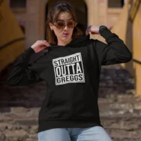 so greggs hoodie black 99 Greggs
