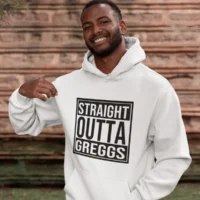 so greggs white hoodie 2 Greggs
