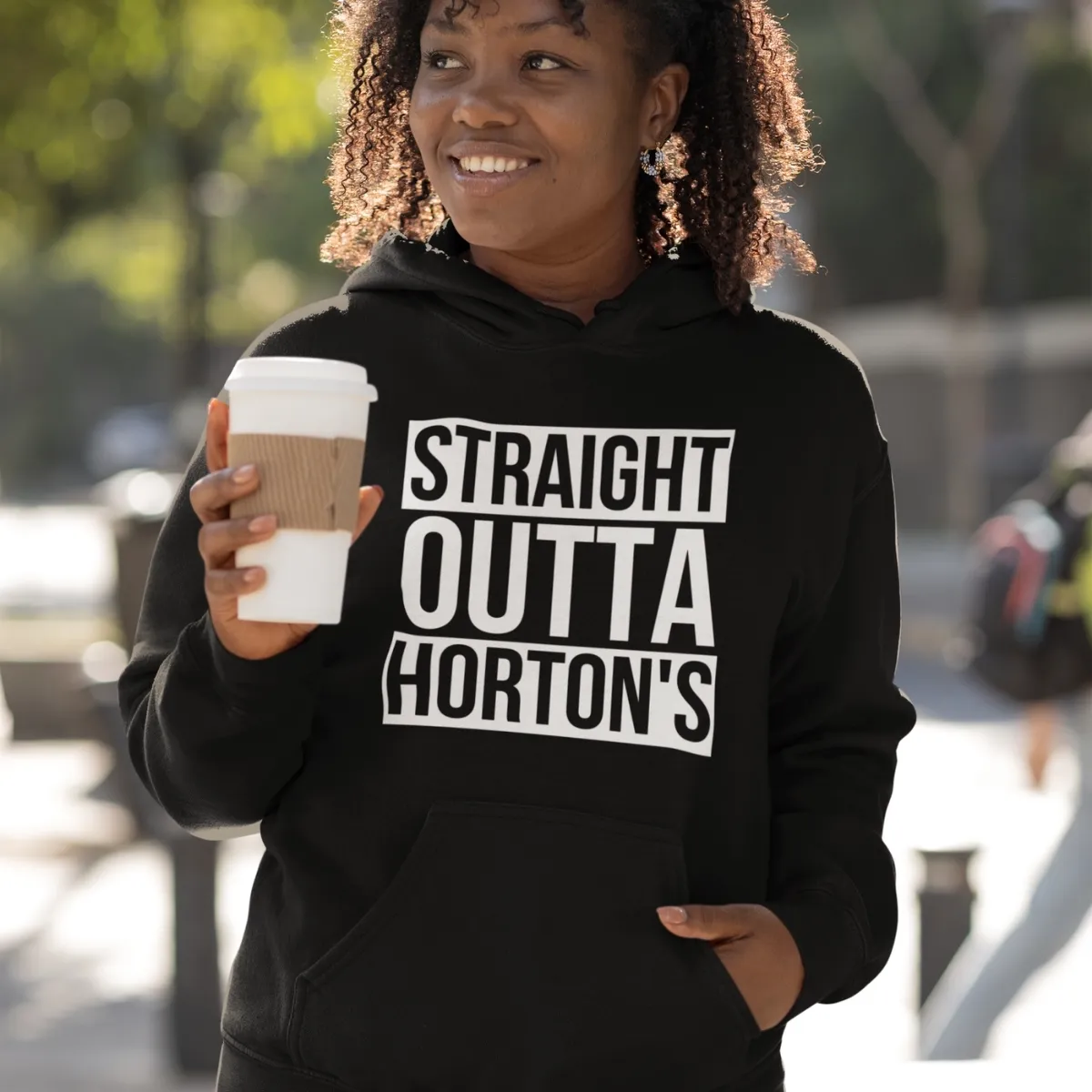 so hortons hoodie black Straight Outta Cuntsville hoodie