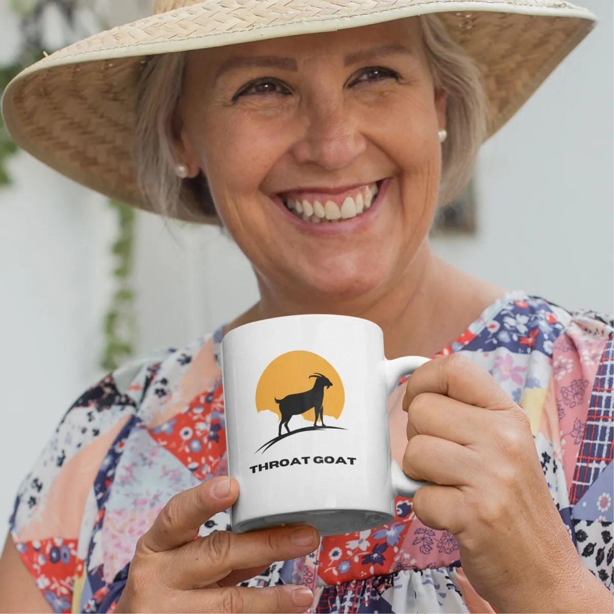 throat goat mug 3 throat goat mug