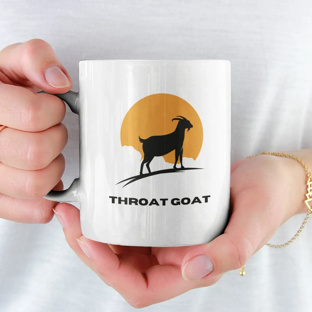 throat goat mug throat goat mug